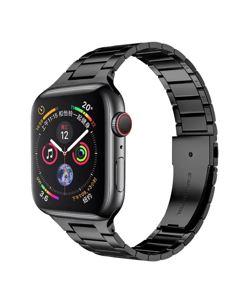 Slim Classic Stainless Steel - Black