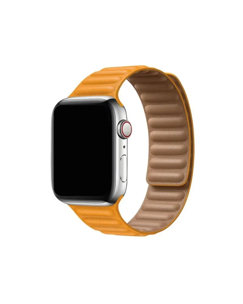 Leather Link - California Poppy