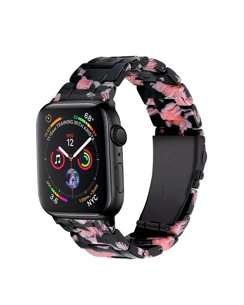 Crystal Band - Black Pink