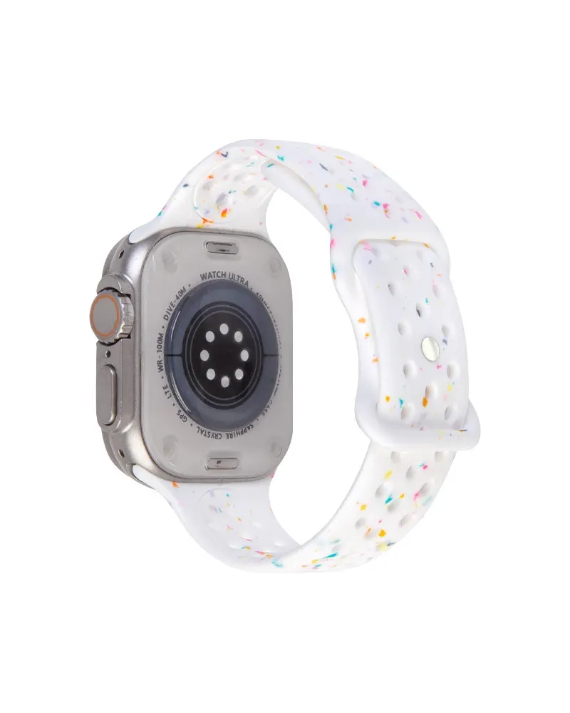 Glitter Sport Band - White