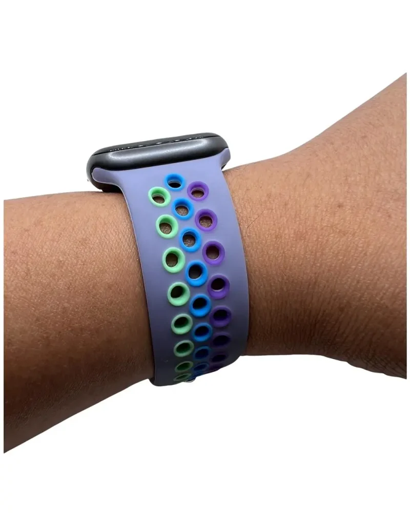 Sport Band Active - Lavender Gray Rainbow Pride