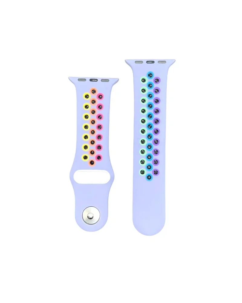 Alternative view of Sport Band Active - Lavender Gray Rainbow Pride