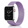 Model wearing Milanese Loop – Lavender Apple Watch band