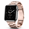 Model wearing Classic Stainless Steel – Rose Gold Apple Watch band