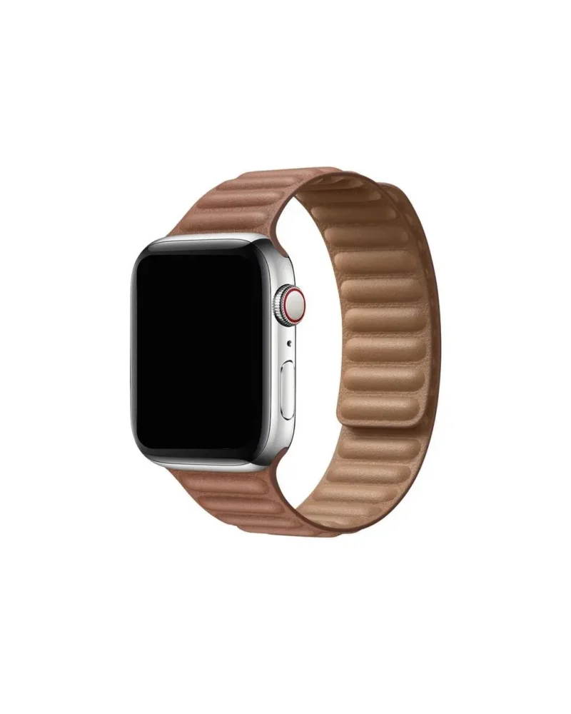 Leather Link - Saddle Brown