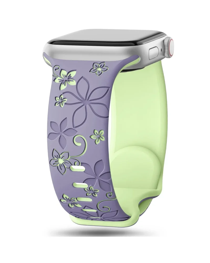 Sakura Sport Band - Purple Light Green